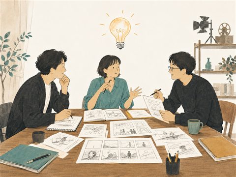 企画の打ち合わせ