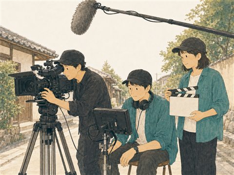 撮影現場