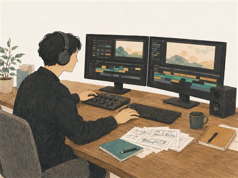 編集作業