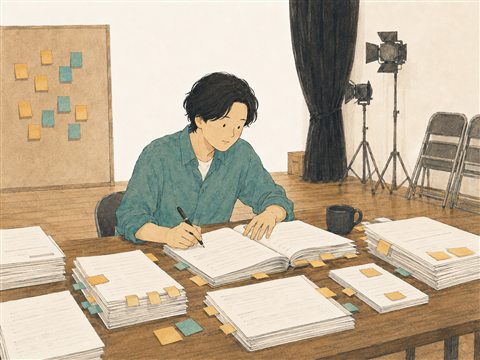 舞台脚本の執筆
